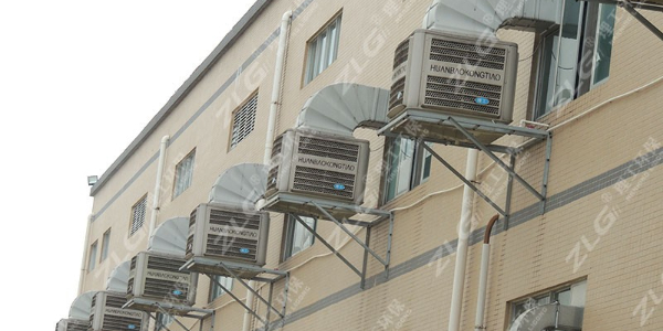 塑膠廠通風(fēng)降溫冷風(fēng)機(jī)，環(huán)保空調(diào)廠家