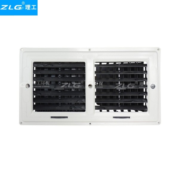 冷風機管道雙聯底出風口環?？照{配件