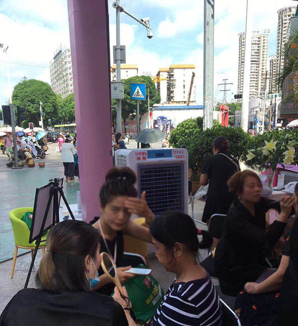 ZLG理工移動冷風(fēng)機租賃