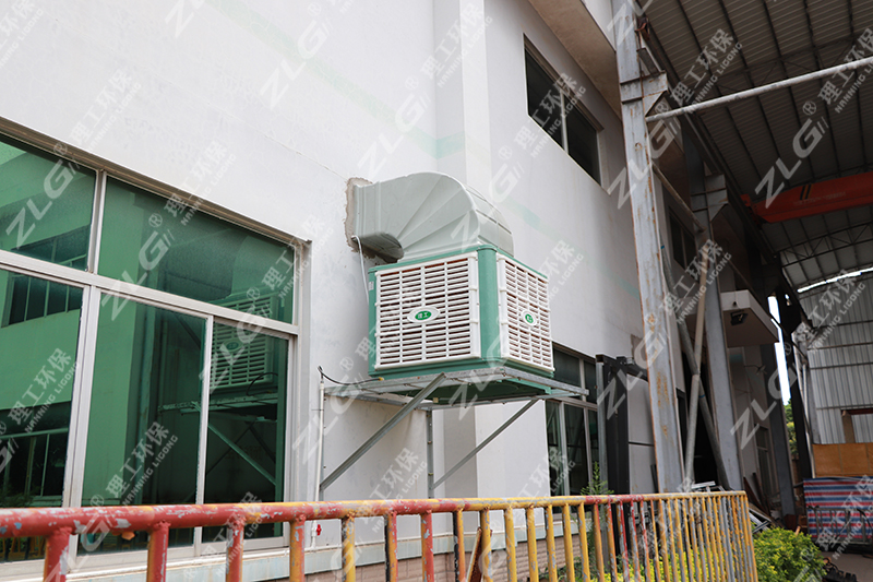冷風機車間安裝案例