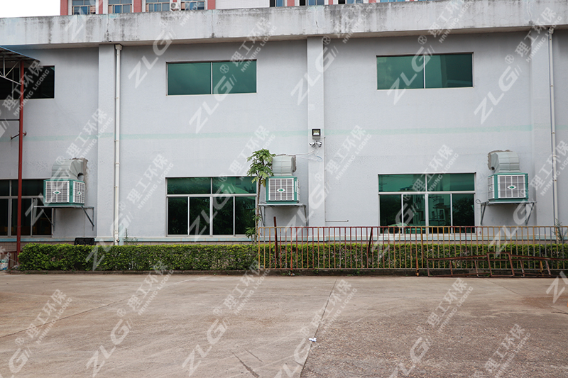 冷風機車間安裝案例3