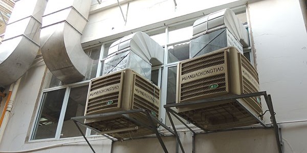 工廠車間不透氣為什么要選擇蒸發(fā)式降溫環(huán)保空調(diào)[ZLG理工]