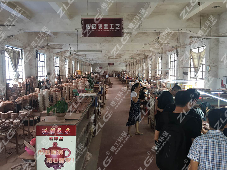 坭興陶生產制作車間