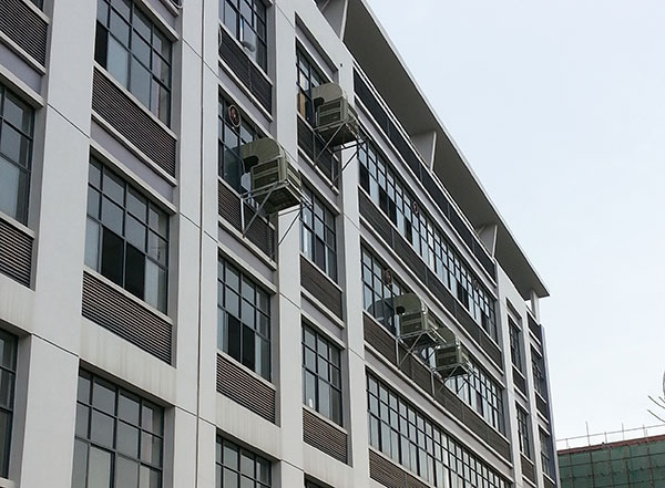商鋪安裝工業冷風機
