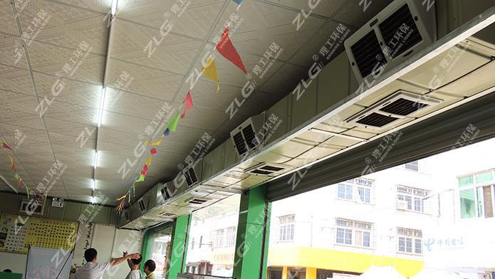 百勝超市使用理工環(huán)保空調(diào)