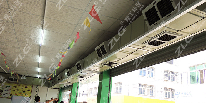 超市通風降溫冷風機HB180，南寧環保空調批發