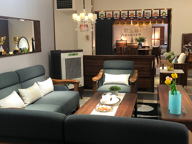 移動(dòng)冷風(fēng)機(jī)隨推隨用