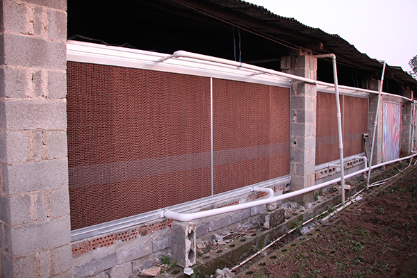 ZLG理工養(yǎng)殖場(chǎng)降溫水簾