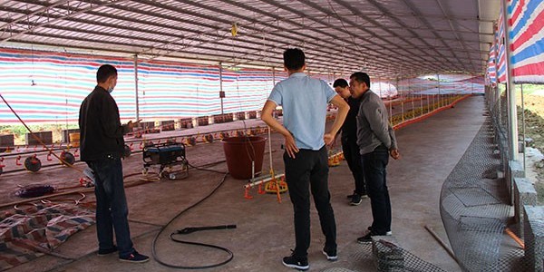 養(yǎng)雞場基地安裝負壓風(fēng)機水簾墻用[ZLG理工]品質(zhì)優(yōu)，效果好