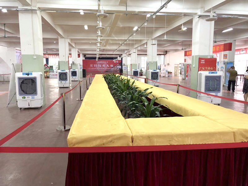 廣西高校2018烹飪大賽用理工冷風機 廣西高校2018烹飪大賽用理工冷風機