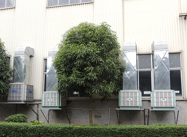 食品工業用的冷風機[ZLG理工]解決悶熱難題